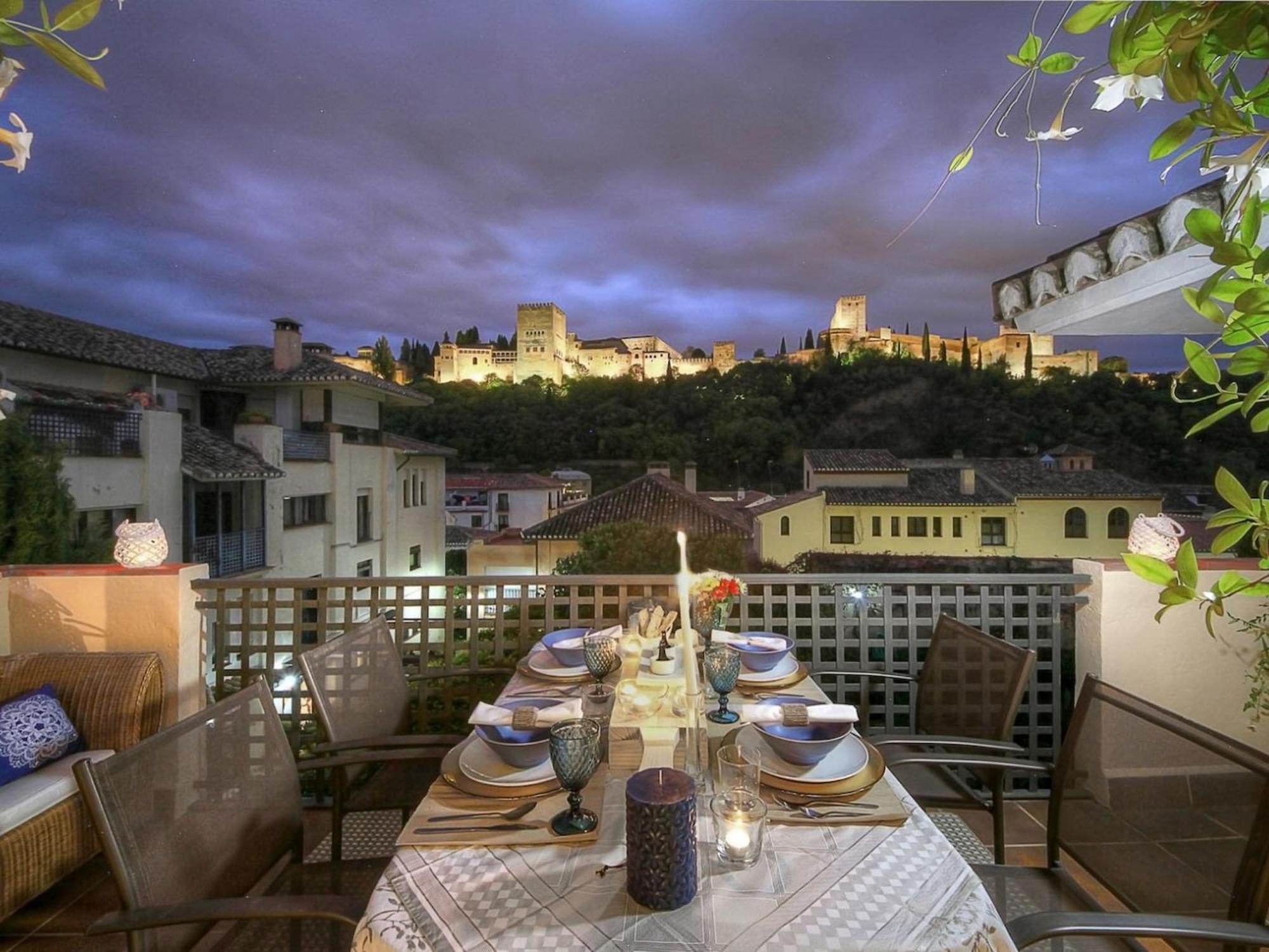 Chezmoihomes Alhambra Penthouse 2 Private Terraces Granada Exteriör bild