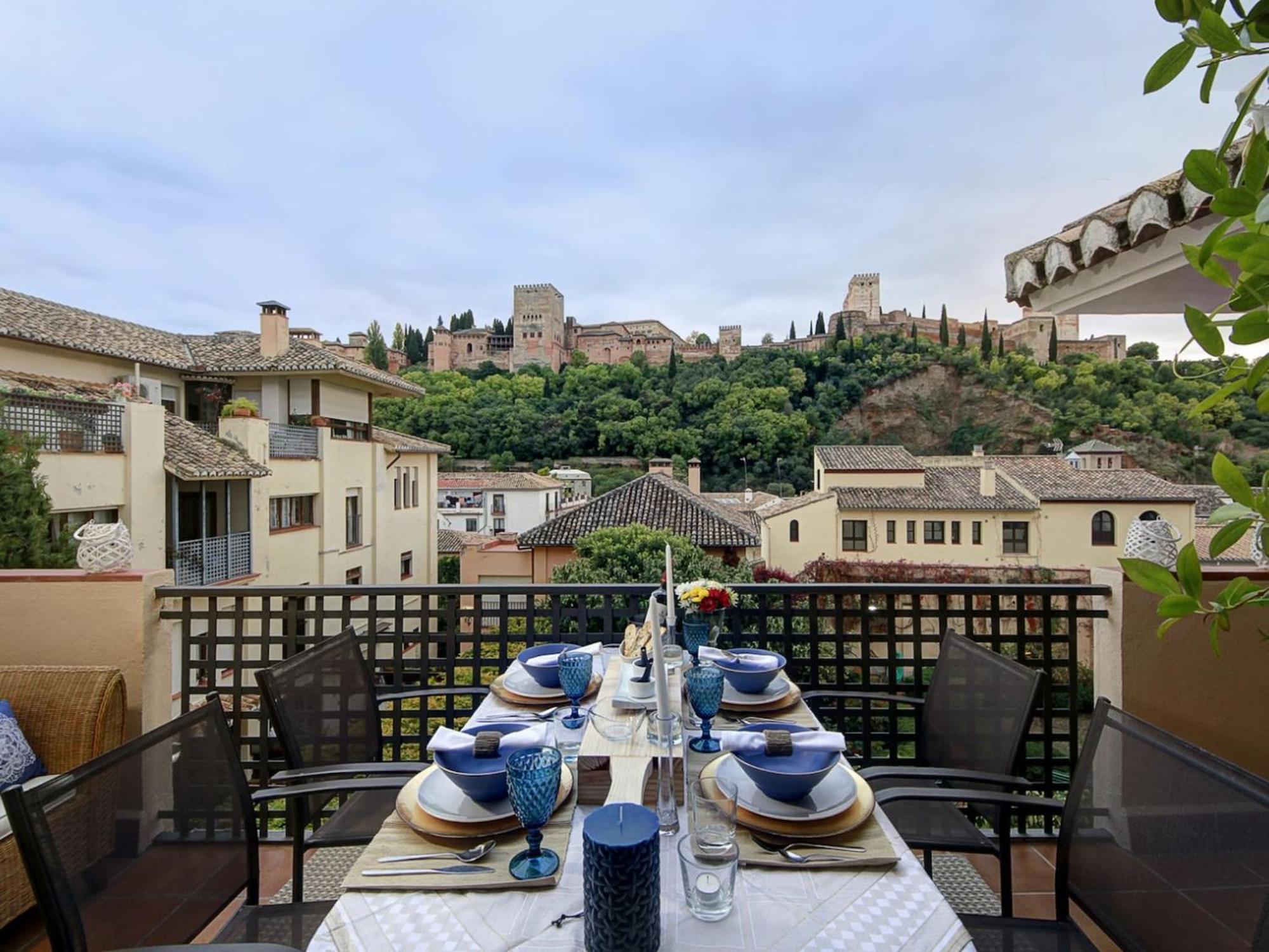 Chezmoihomes Alhambra Penthouse 2 Private Terraces Granada Exteriör bild